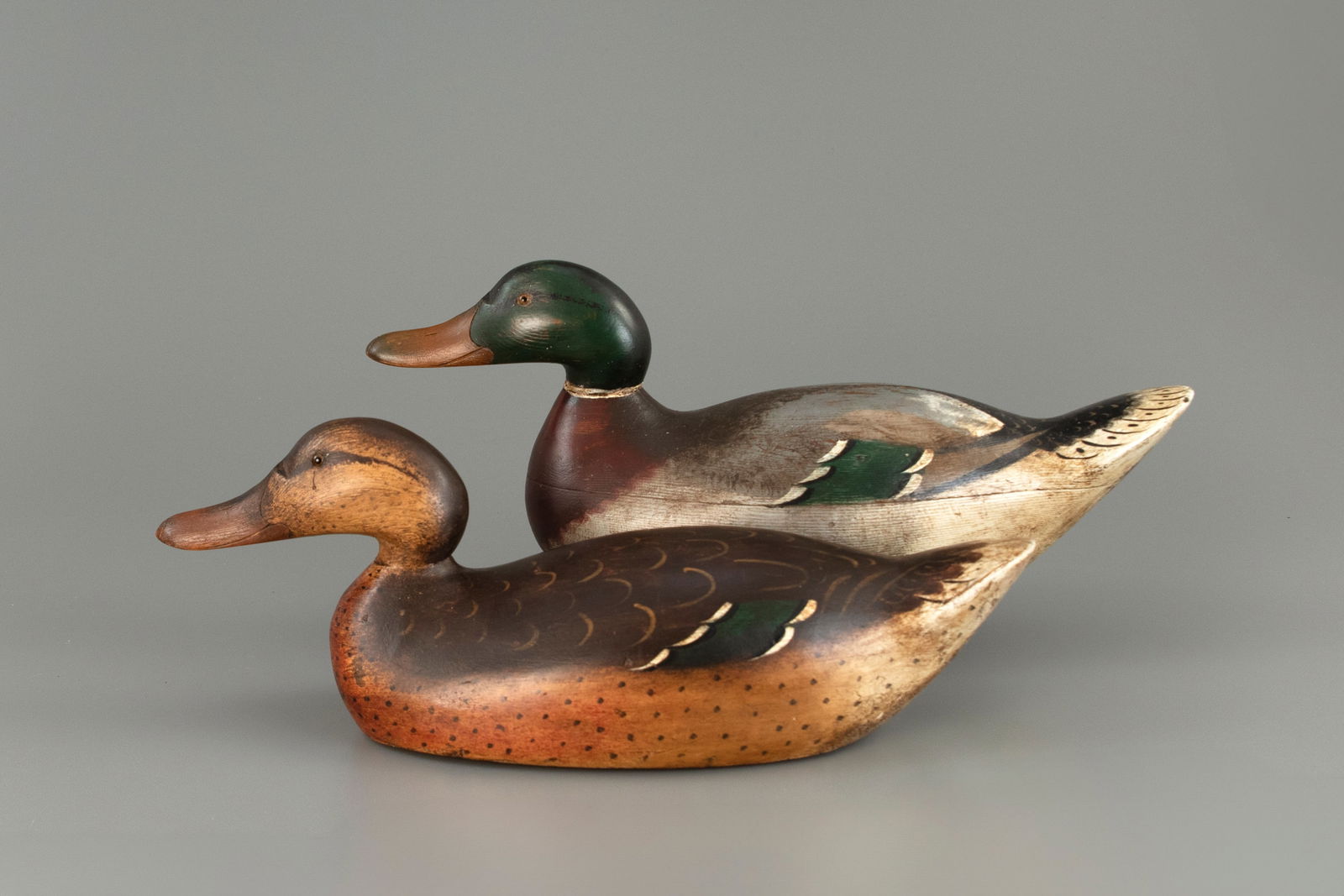 Mallard Pair by Mason Decoy Factory (1896-1924) (1 of 5)