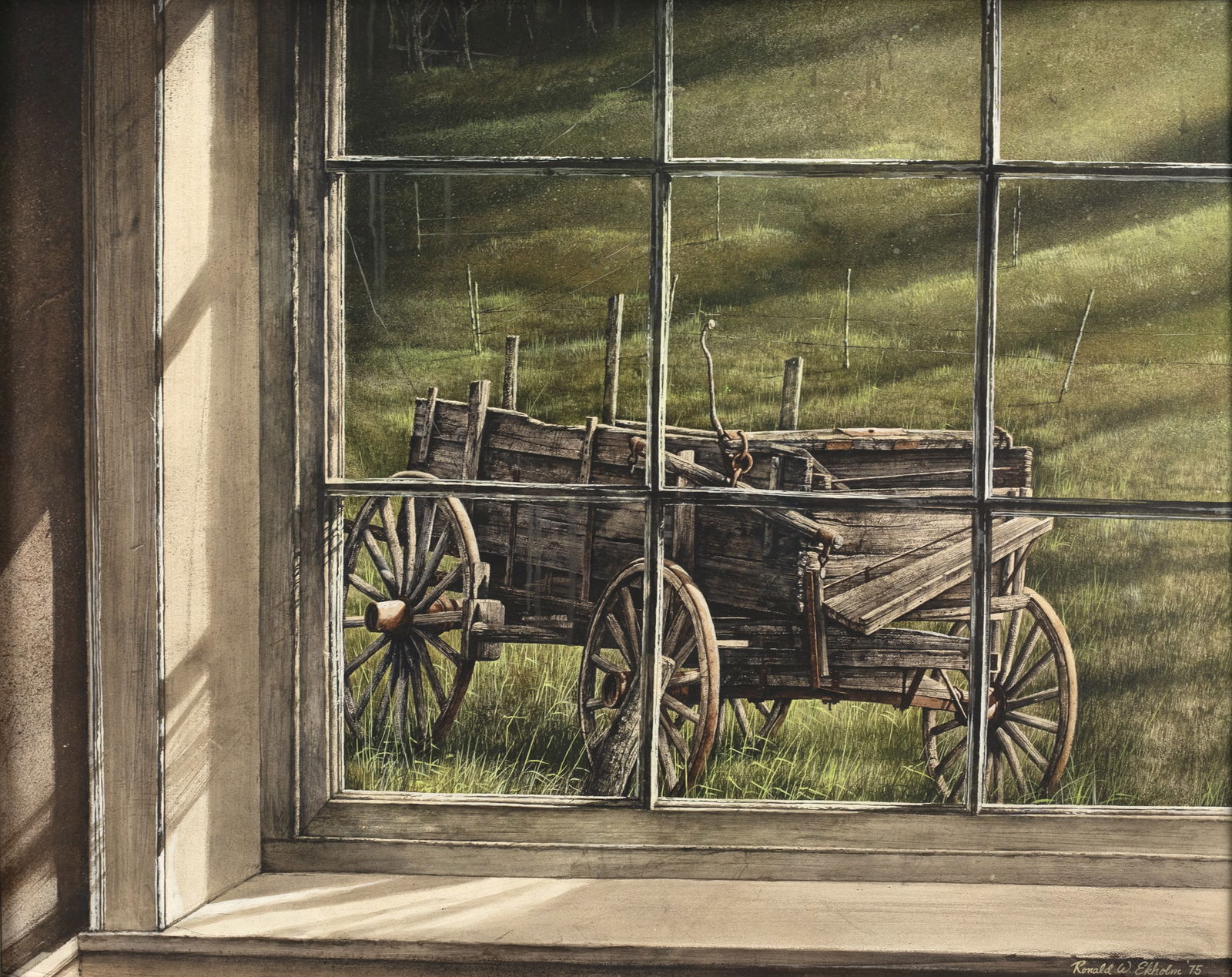 Ronald Ekholm (b. 1942), Wagon (1 of 3)