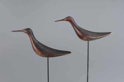 Stavis Dowitcher Pair by Mark S. McNair (b. 1950)