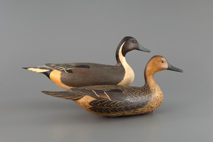 Pintail Pair by Robert "Bob" White (b. 1939)
