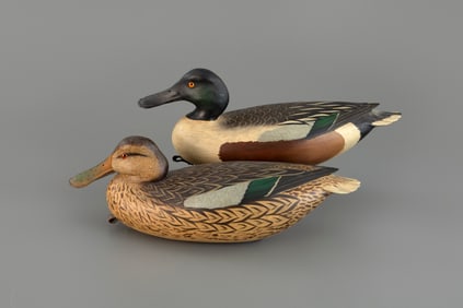 Shoveler Pair by Robert "Bob" White (b. 1939)