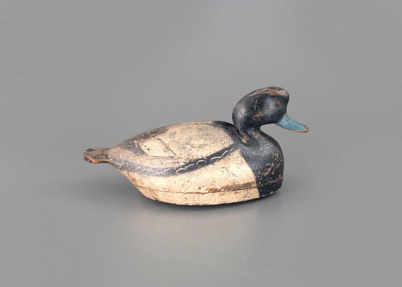 Rare Two-Piece Bluebill by Ira D. Hudson (1873-1949) (1 of 5)