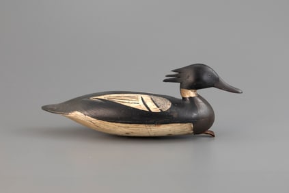 The Mackey-Carton Merganser Drake by Nathan Rowley Horner (1882-1942)