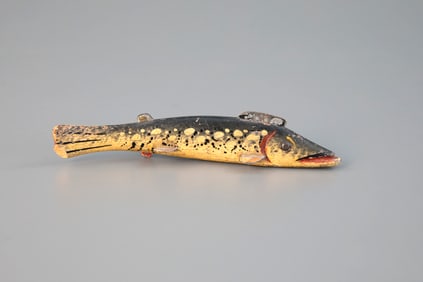 McCleery Pike Decoy by Oscar W. Peterson (1887-1951)