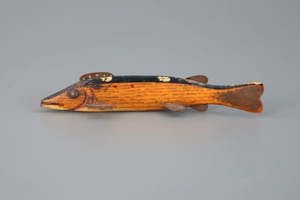 Fish Decoy by Oscar W. Peterson (1887-1951)