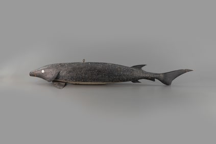 Exceedingly Rare and Large Sturgeon Decoy