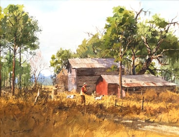 Brett James Smith (b. 1958), Quail Shooting