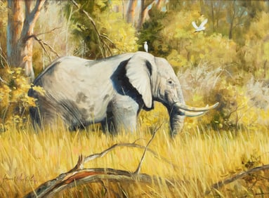 Grant Hacking (b. 1964), Old Bull