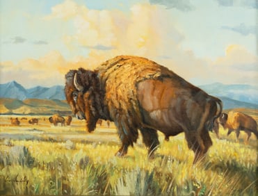 Grant Hacking (b. 1964), Plains Buffalo