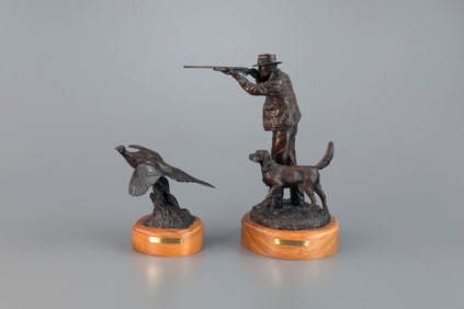 Cody Houston (b. 1941), Two Bronzes