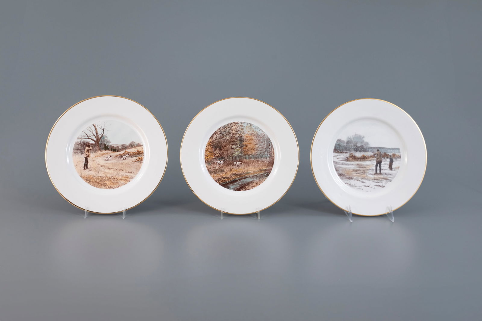 Twelve Sporting Plates by Arthur Burdett Frost (1851-1928) (1 of 6)