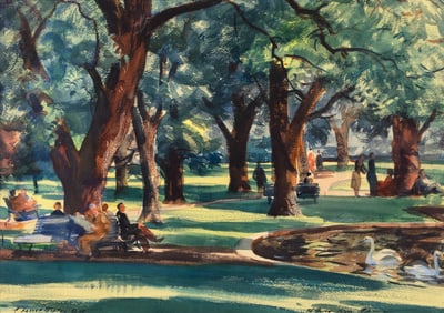 Aiden Lassell Ripley (1896-1969), Boston Public Gardens