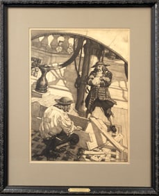Aiden Lassell Ripley (1896-1969), Two Illustrations