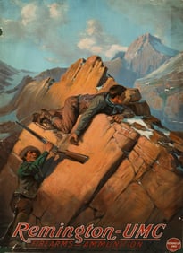 Remington Arms Advertising Poster,