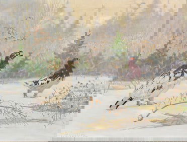Magnus Colcord "Rusty" Heurlin (1895-1986), Willow Ptarmigan