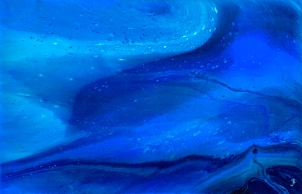 JoAnne Becker (b. 1970), The Blue Abyss