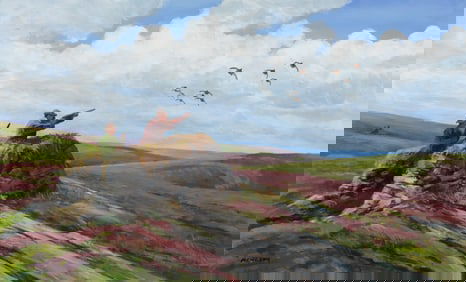 Chet Reneson (b. 1934), Incoming Grouse