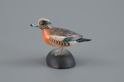 Miniature Wigeon by A. Elmer Crowell (1862-1952)