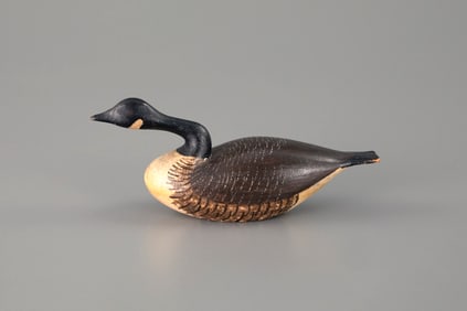 Miniature Hissing Goose by Joseph W. Lincoln (1859-1938)