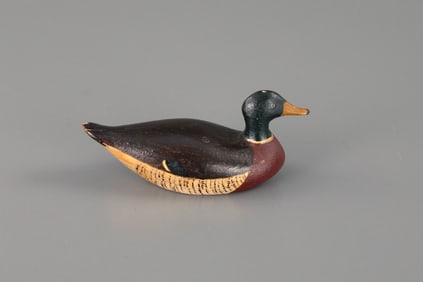Miniature Mallard by Joseph W. Lincoln (1859-1938)