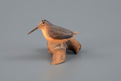 Miniature Woodcock by Wendell Gilley (1904-1983)