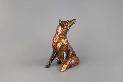 David H. Turner (b. 1961), Fox on Alert II