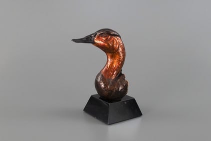 David H. Turner (b. 1961), Canvasback Bust