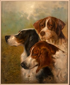 Edmund Henry Osthaus (1858-1928), Setter Trio