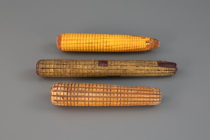Three Corn Decoys by John Newt Rule (1870-1949) and others
