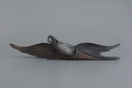 Two Eagle Plaques attributed to American Artistic Carving Co.