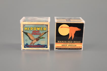 Two Smokeless Shell Boxes