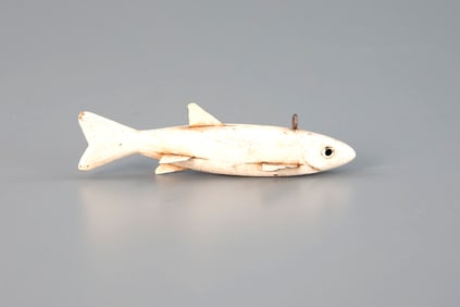White Fish Decoy by Isaac Goulette