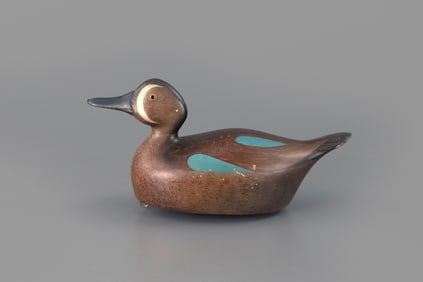 Blue-Winged Teal Drake by Paul Lipke (1892-1970)
