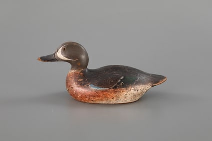 Premier-Grade Blue-Winged Teal Drake by Mason Decoy Factory