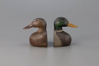 Mallard Bookends by Enoch Reindahl (1904-2000)