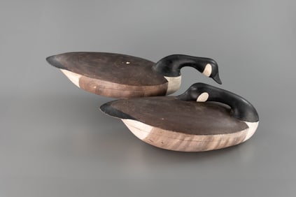 Canada Goose Pair by Hurley Conklin (1913-1983)