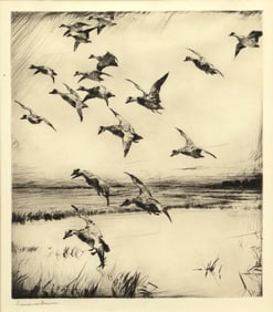 Frank W. Benson (1862-1951), Here They Come!