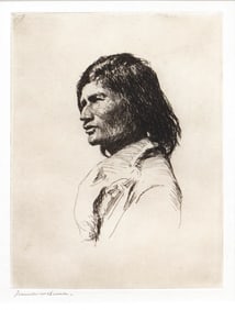Frank W. Benson (1862-1951), Nascaupee Indian