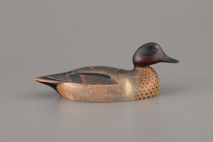 Green-Winged Teal Box by Wildfowler Decoys (1939-1957)