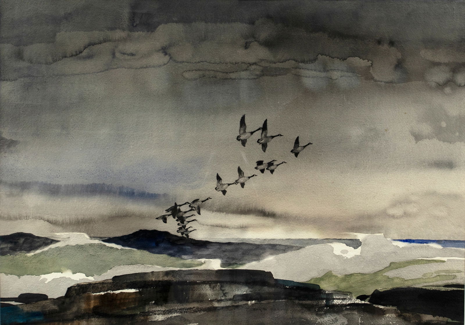 Roy Martell Mason (1886-1972), Off Hatteras (1 of 3)