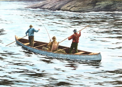 Tom Hennessey (1937-2018), At the Lower Ledges