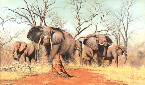 Martin Koch (South African, b. 1940), On the Move