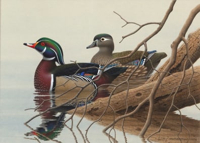 William Harold Zimmerman (1937-2011), Wood Ducks
