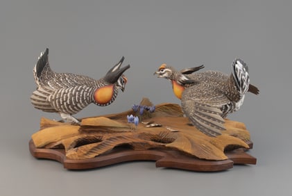 Greater Prairie Chickens by William J. Koelpin Sr. (1938-1996)