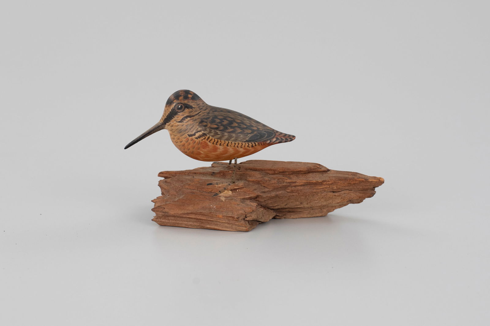 Miniature Woodcock by A. Elmer Crowell (1862-1952) (1 of 5)