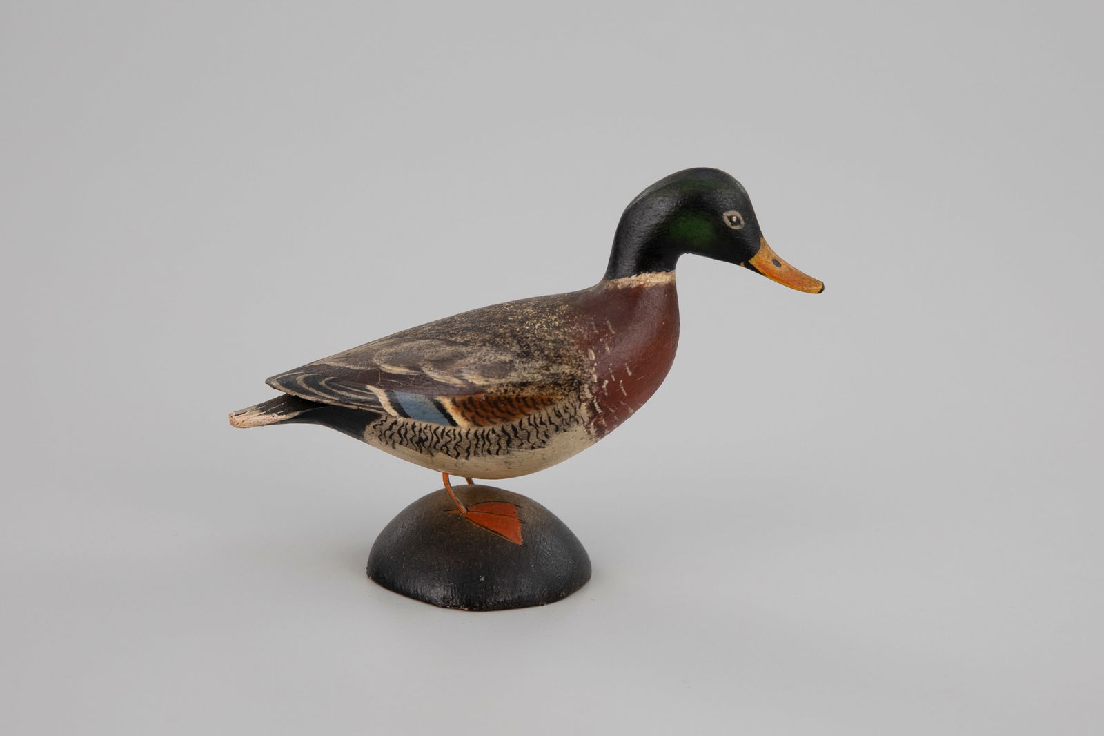 Miniature Mallard Drake by A. Elmer Crowell (1862-1952) (1 of 5)