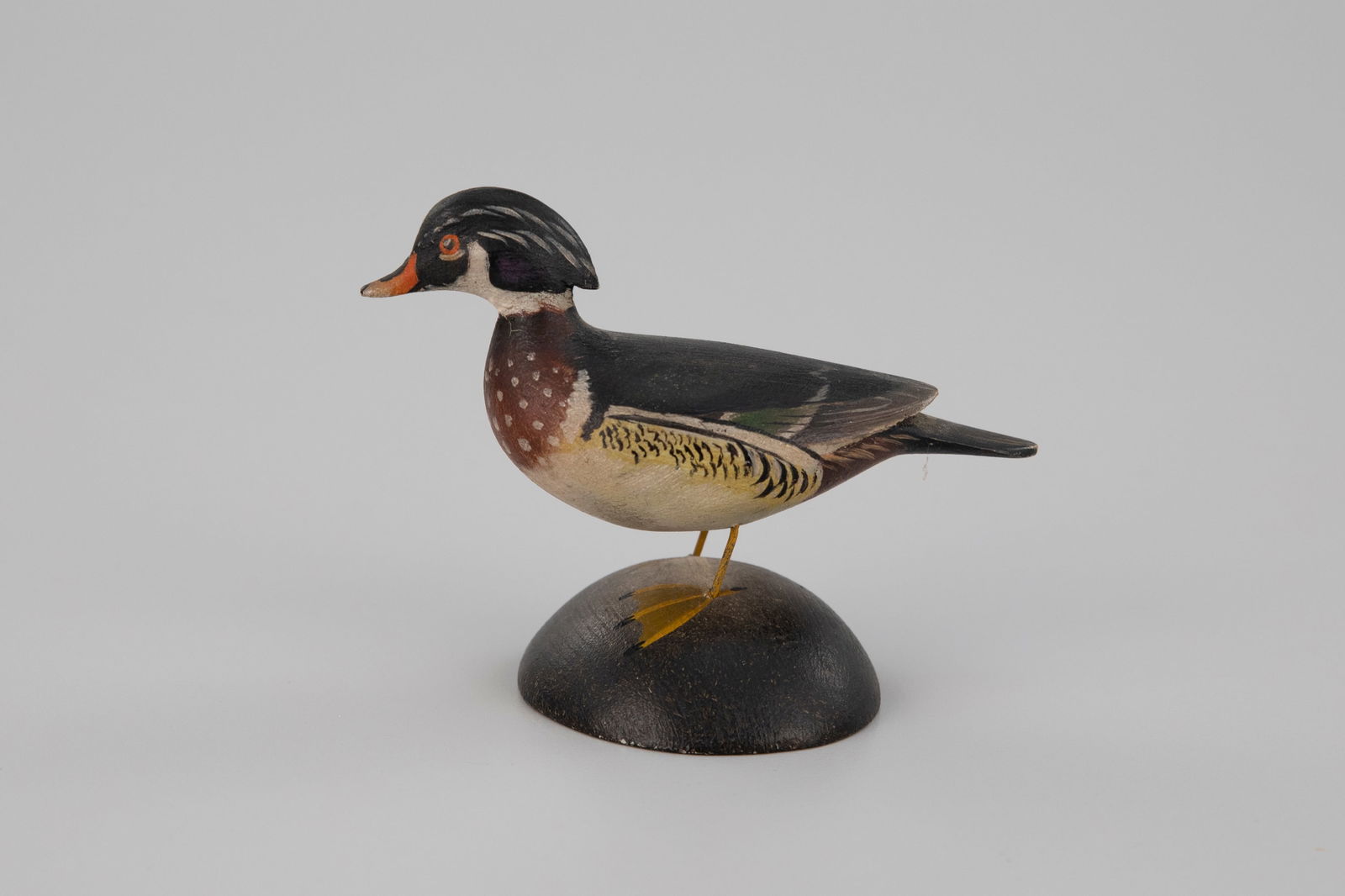 Miniature Wood Duck by A. Elmer Crowell (1862-1952) (1 of 5)