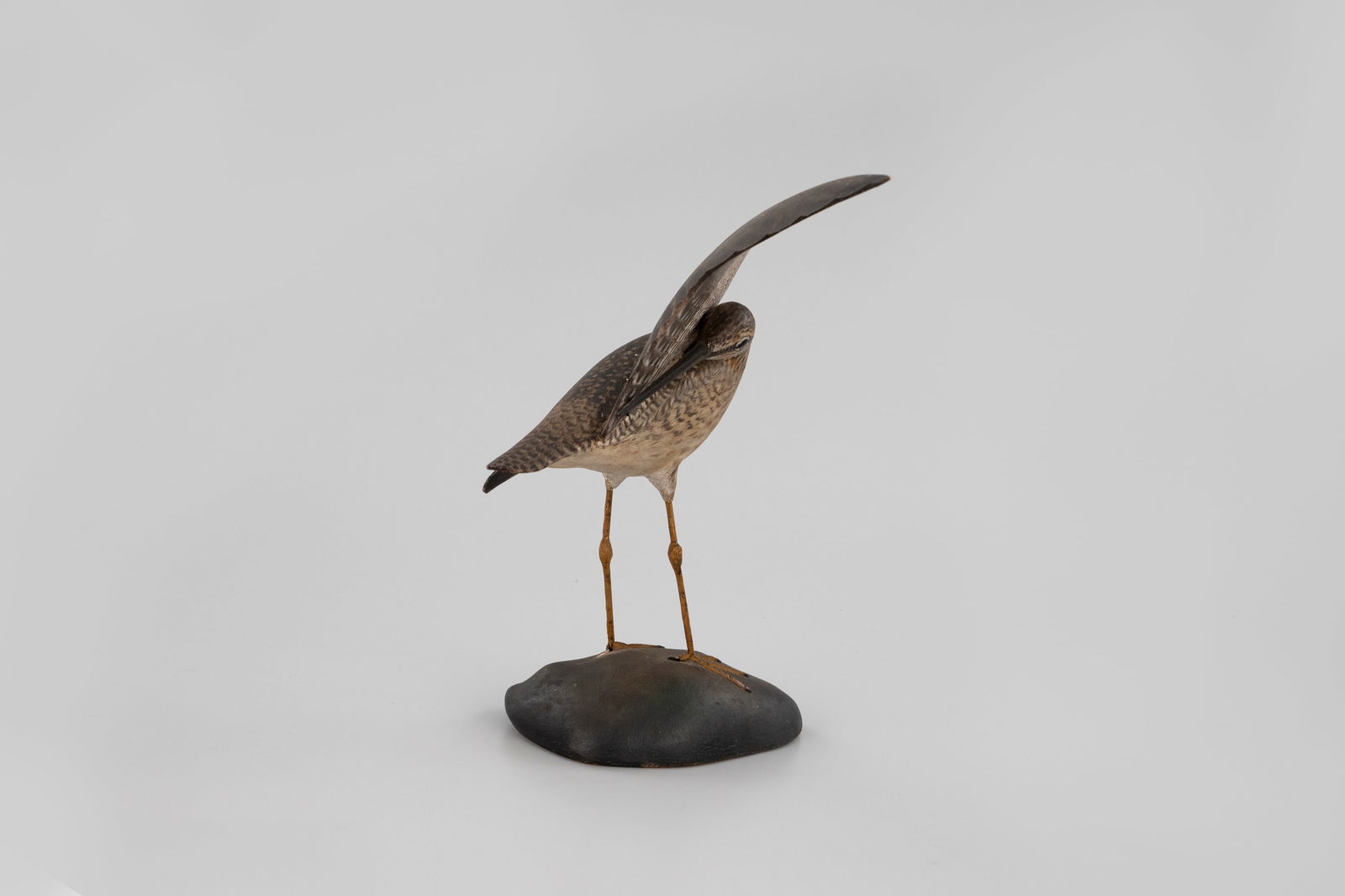 The Underwood Wing-Up Greater Yellowlegs by A. Elmer Crowell (1862-1952) - 2