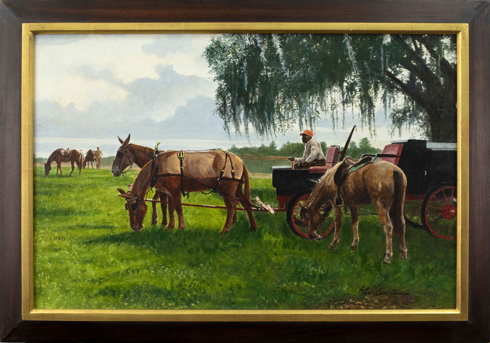 Peter Corbin (b. 1945), Lunch Break - 2