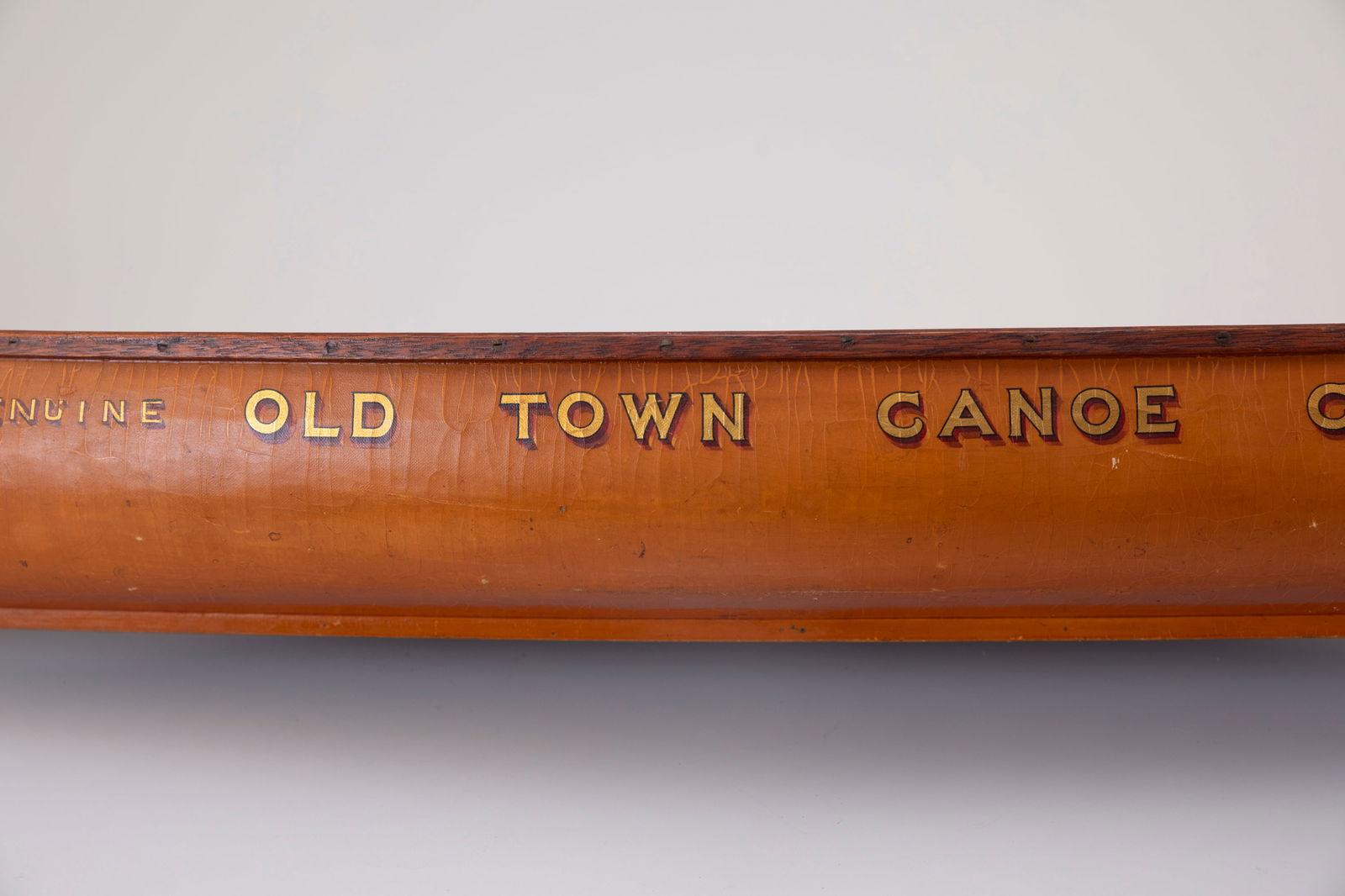 Old Town Salesman Sample Canoe with Two Paddles by Old Town Canoe Company (1903-present) - 9